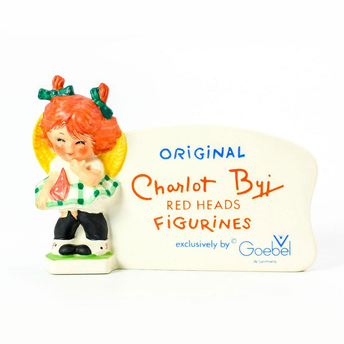 Goebel Hummel, Charlot Byj Red Heads Figurines Dealer (1 of 3)