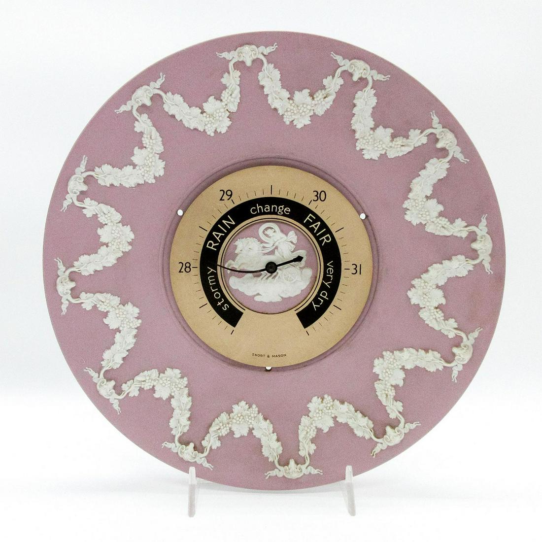 Wedgwood Lilac Jasperware Barometer (1 of 4)