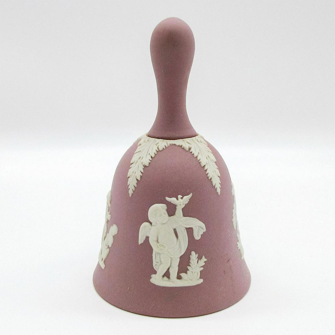 Wedgwood Lilac Jasperware Bell, Four Seasons (1 of 5)