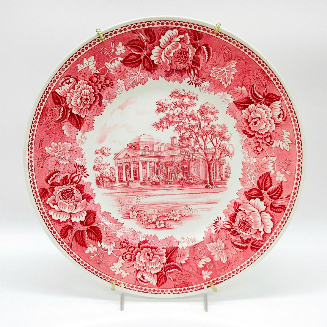 Wedgwood Ceramic Wall Plate, Monticello (1 of 4)