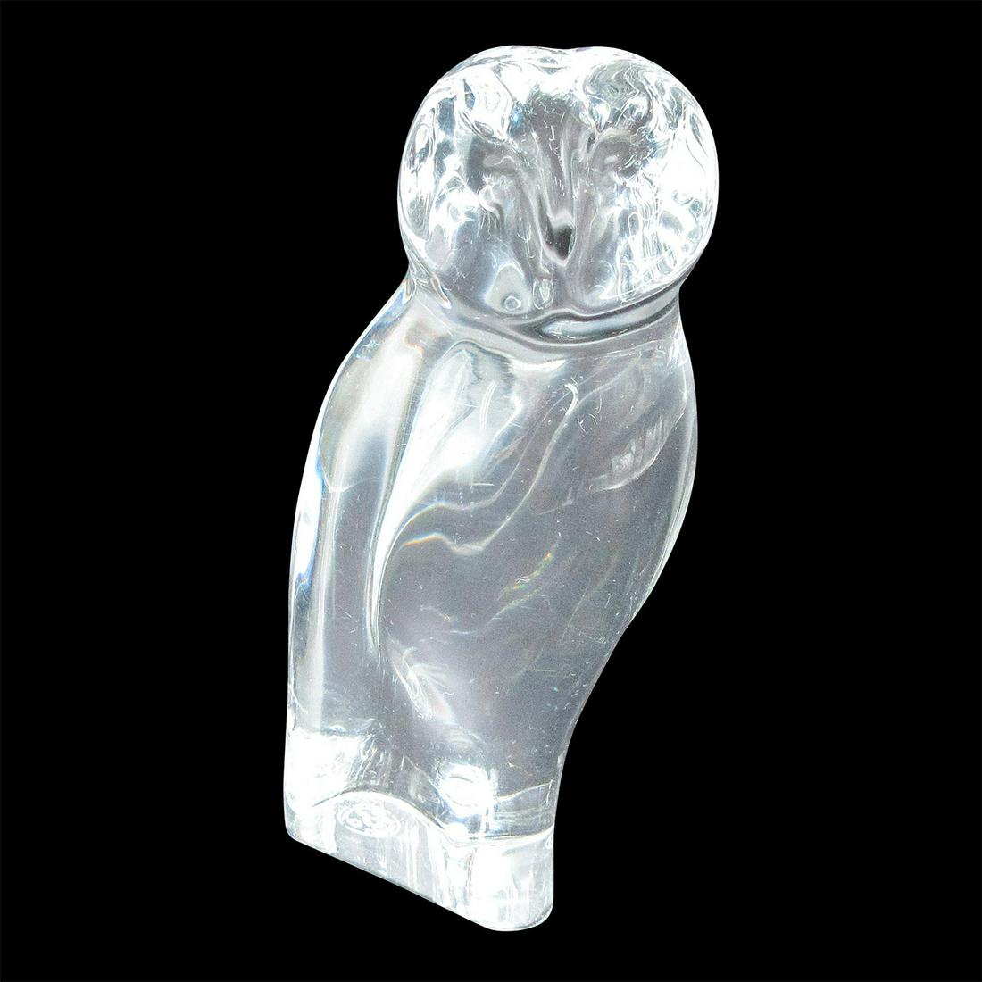Vintage Baccarat Crystal Owl Figurine (1 of 4)