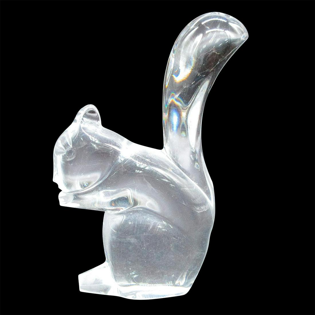 Vintage Baccarat Crystal Figurine Squirrel (1 of 5)