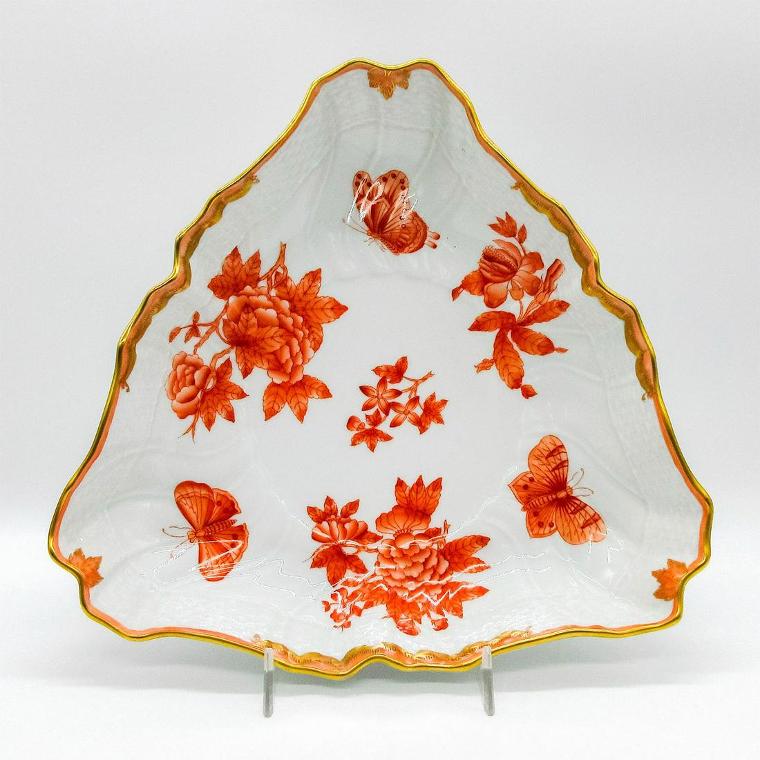 Vintage Herend Fortuna Triangular Serving Bowl (1 of 4)