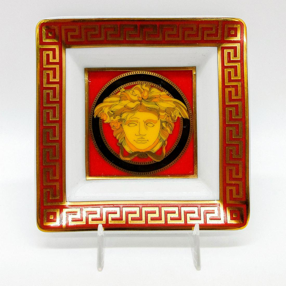Rosenthal Versace Trinket Dish, Medusa (1 of 4)