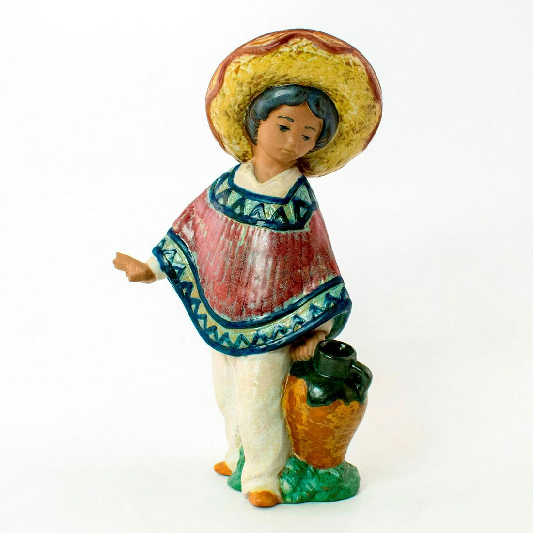Pedro with Jug 1012141 - Lladro Porcelain Figurine (1 of 5)