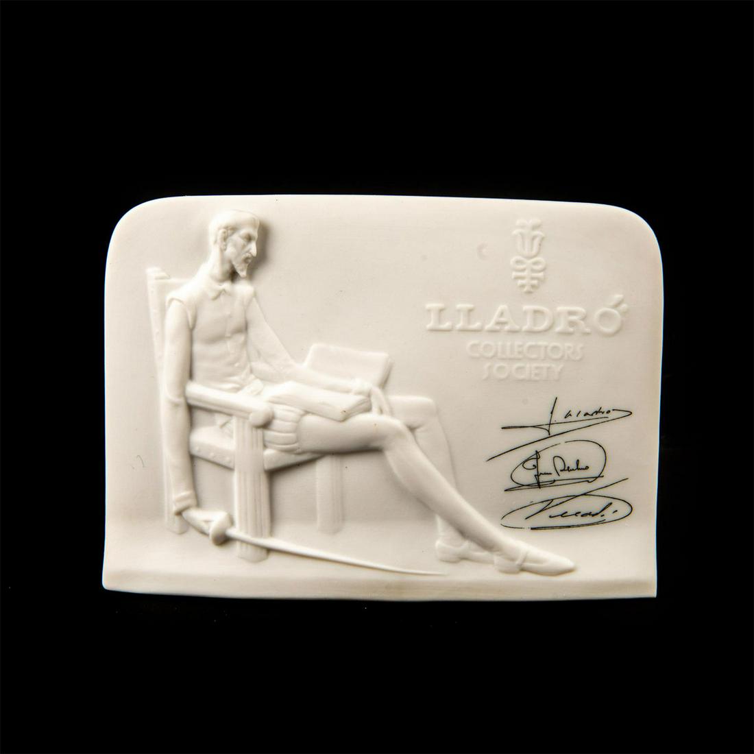 Don Quixote 1017601 - Lladro Society Plaque (1 of 3)