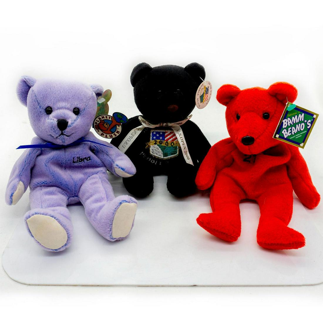 3 pc Collectable Teddy Bears, Plush Toy (1 of 5)