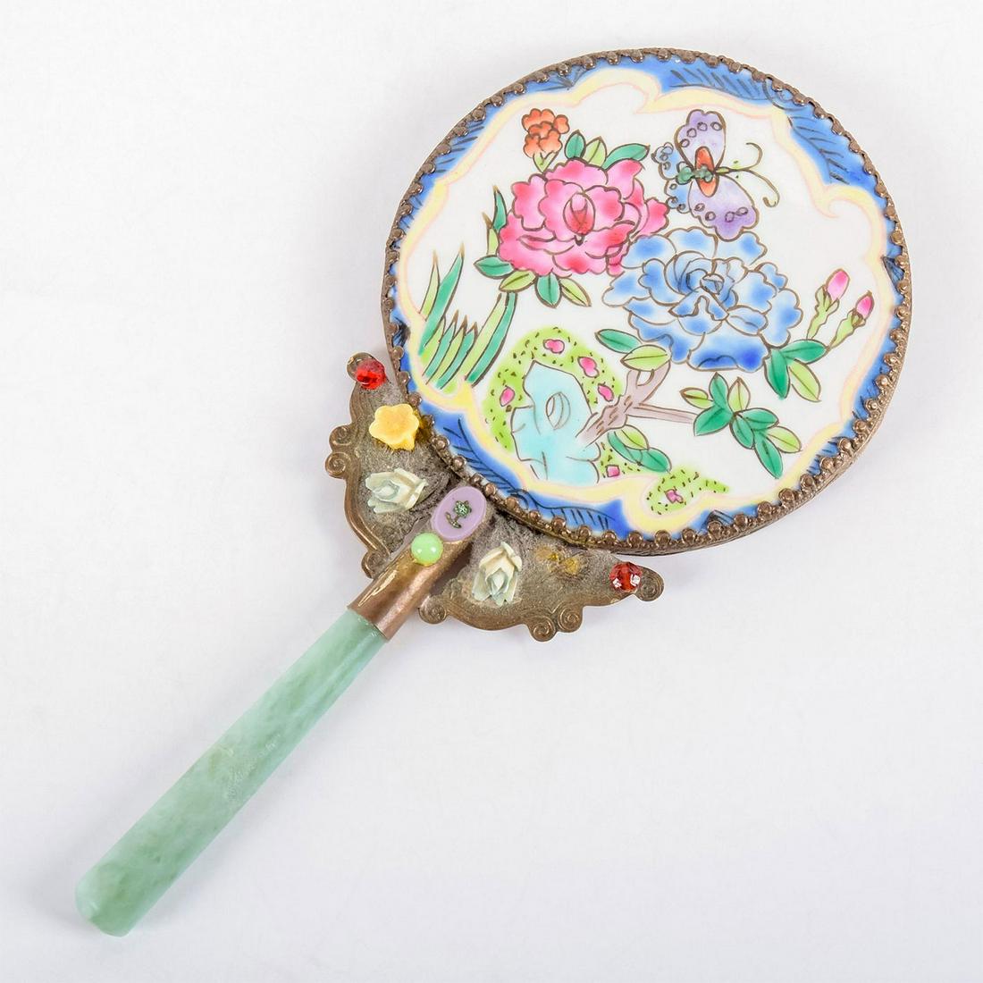 Vintage Asian Style Hand Mirror (1 of 4)