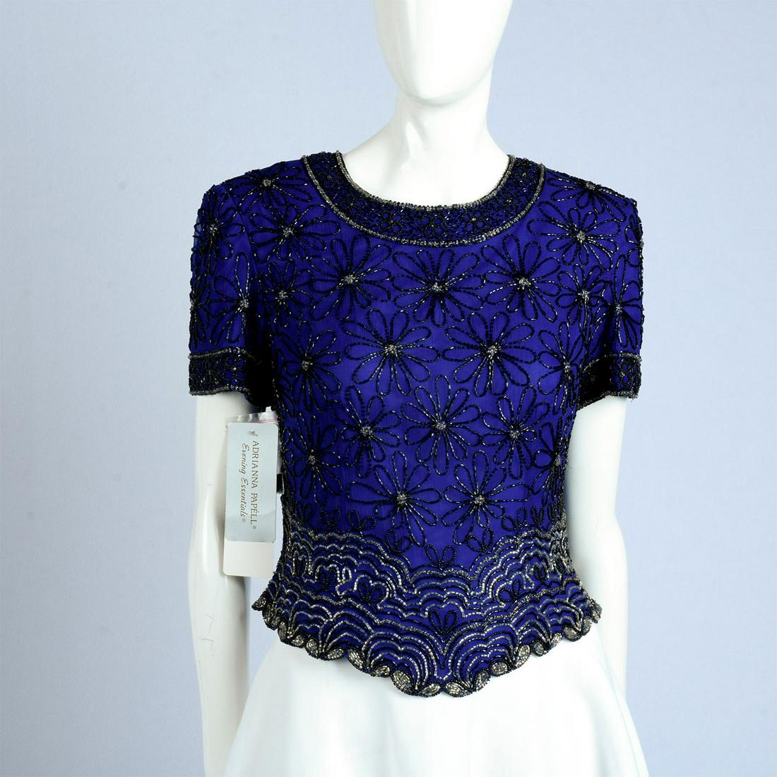 Adrianna Papell Evening Essentials Beaded Top (1 of 5)