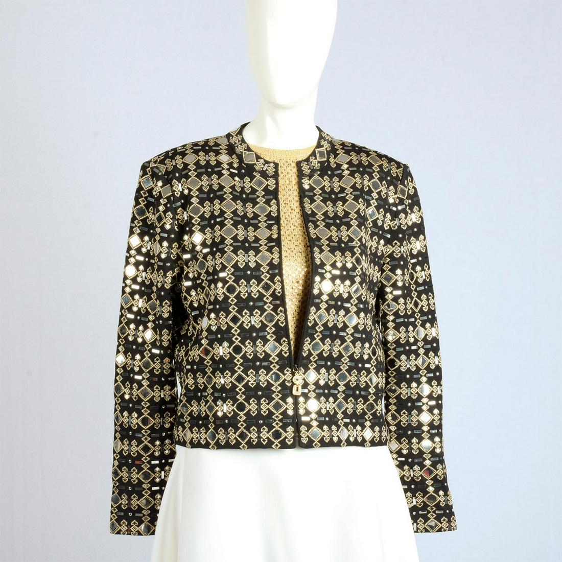 St. John Mirror Sequin Jacket and Sleeveless Top (1 of 6)