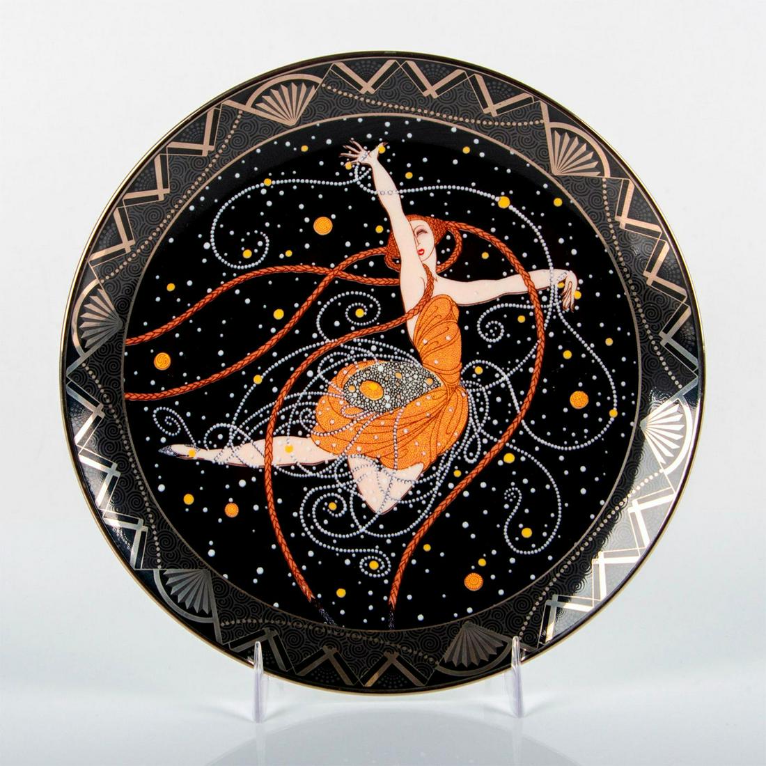 Royal Doulton House of Erte Collector Plate, Ondee (1 of 2)