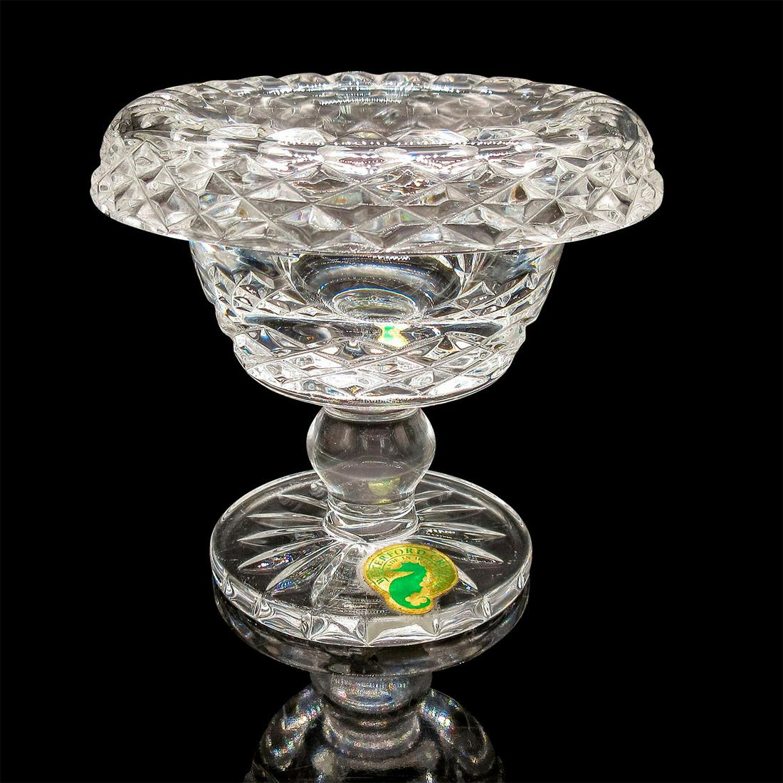 Waterford Lead Crystal Footed Turnover Bowl (1 of 4)