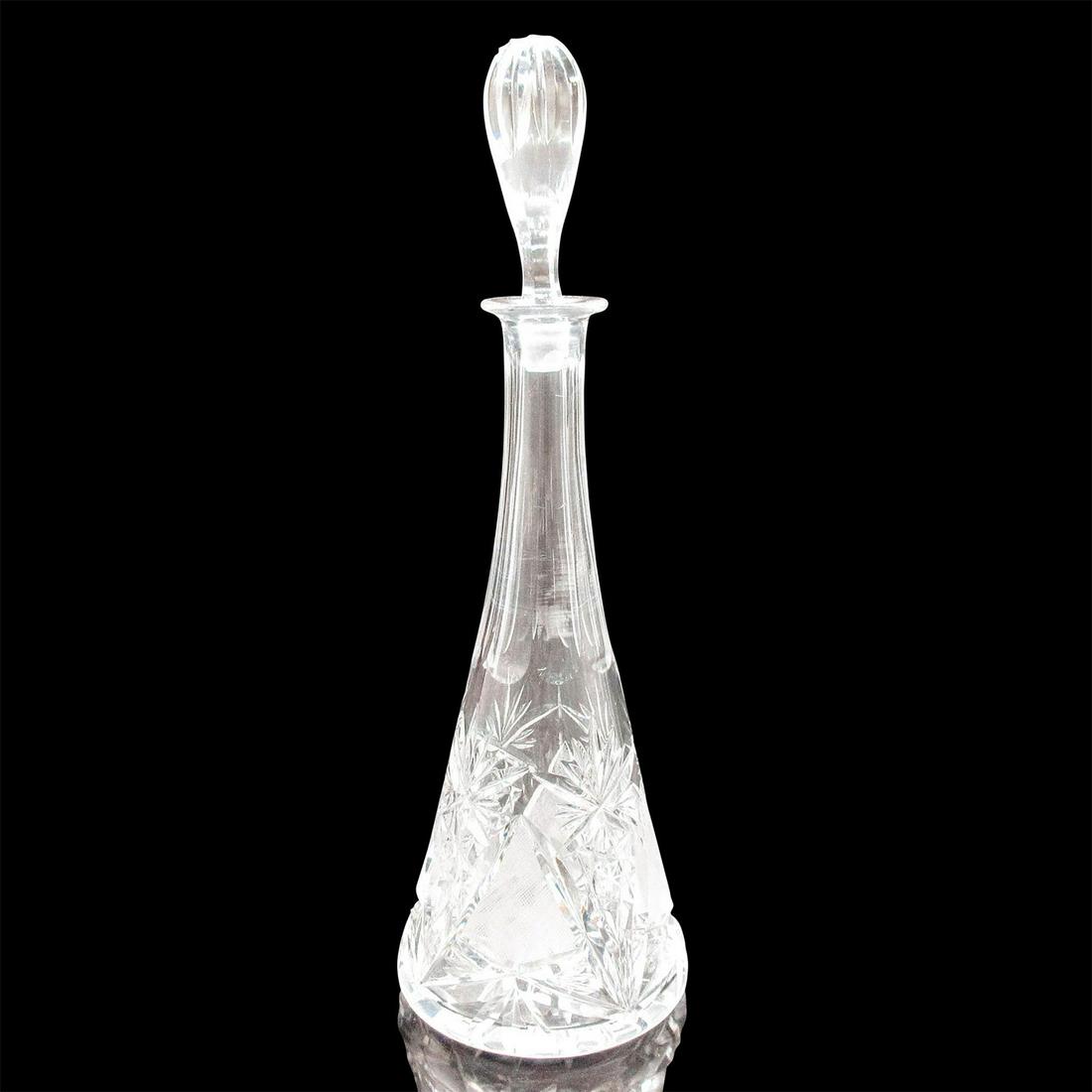 Vintage Crystal Decanter With Stopper (1 of 7)