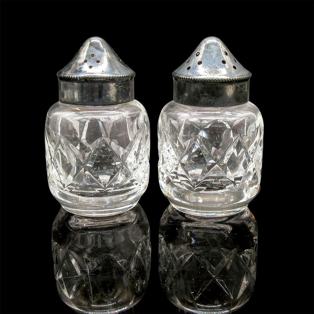 Waterford Lead Crystal Mini Salt and Pepper Shakers (1 of 5)