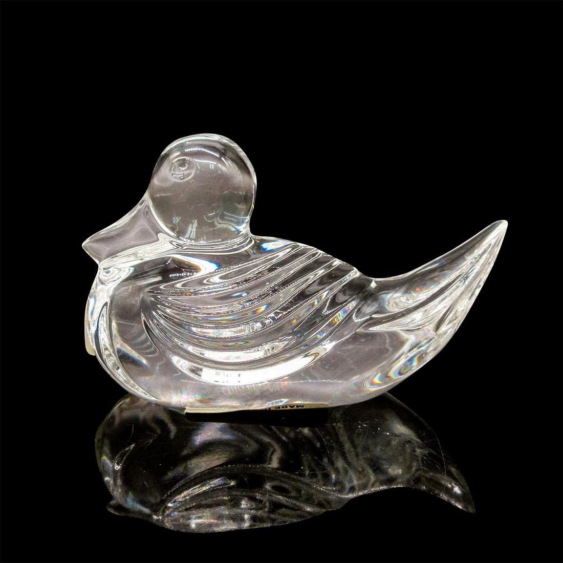 Waterford Lead Crystal Duck Paperweight (1 of 4)