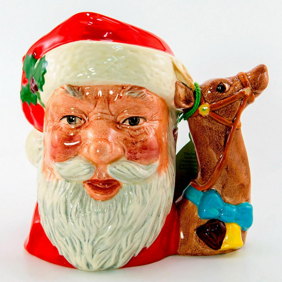 Santa (Reindeer) D6675 - Large - Royal Doulton Character Jug (1 of 5)