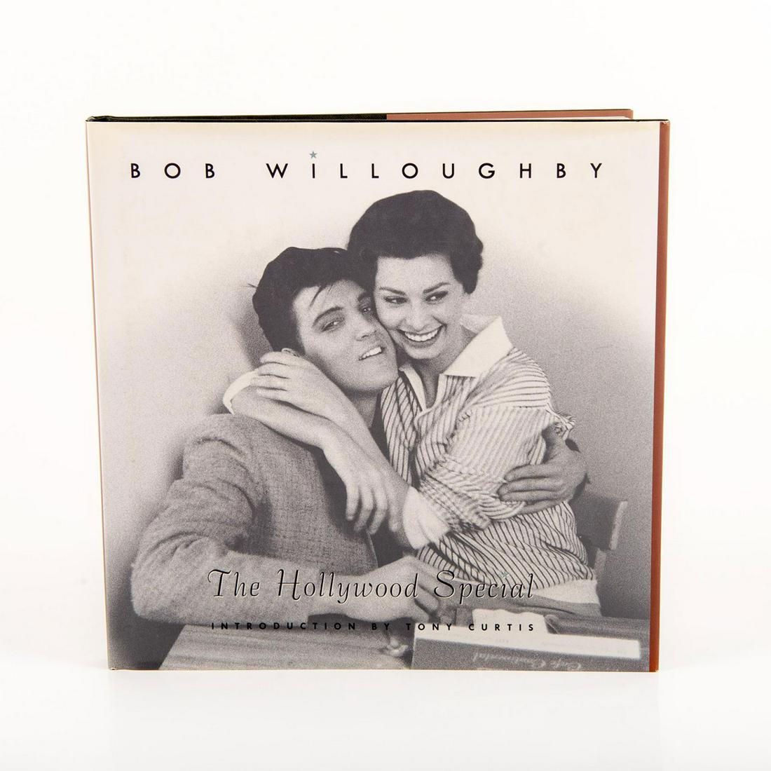 The Hollywood Special, Hardcover Book by Bob Willoughby: 160 page hardcover photobook of Hollywood's top stars of the Golden Age, photographed by Bob Willoughby while on set of their most popular films. Dust jacket included. Copyright 1993 by Takarajima, In