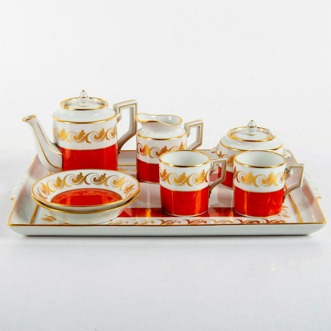 8pc Richard Ginori China Tea Set (1 of 9)