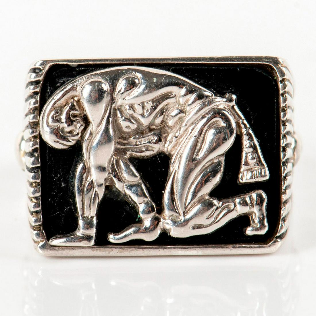 Erte Fine Art Jewelry, Samson and Delilah Ring (1 of 11)