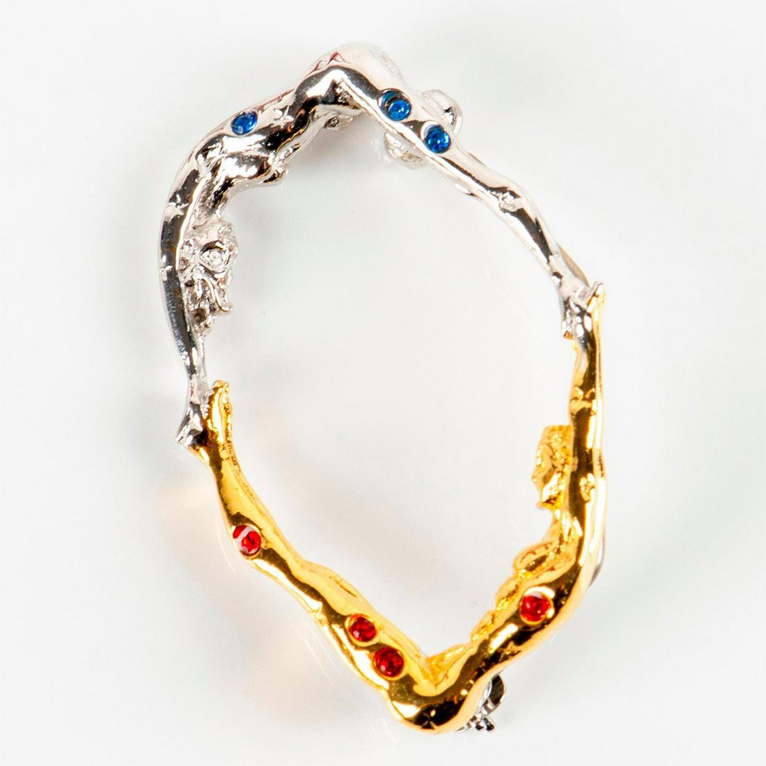 Erte Art Jewelry, O The Letter Pendant / Brooch (1 of 7)