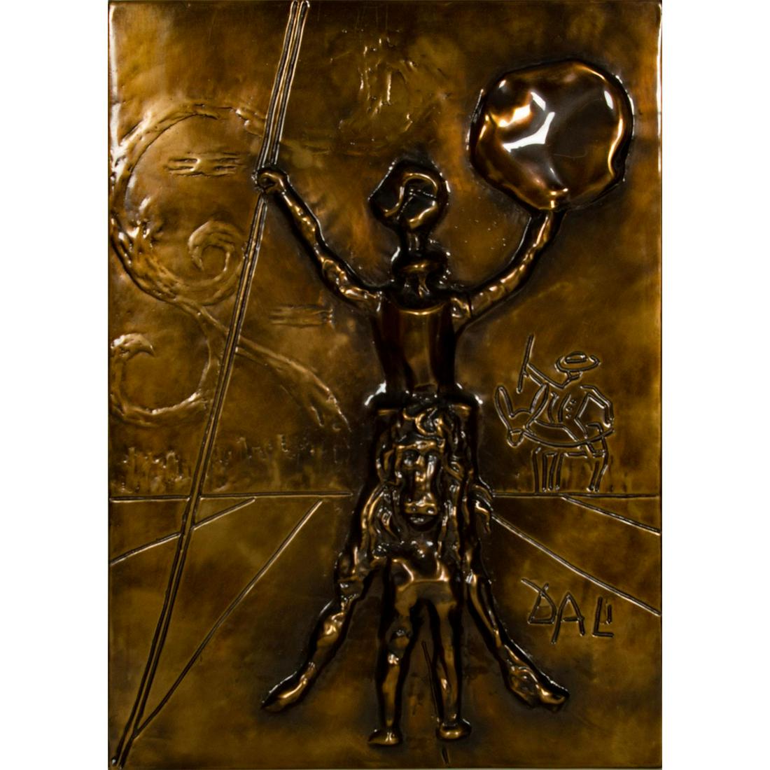 Salvador Dali (Spanish 1904-1989) Sculpture, Don Quixote (1 of 8)