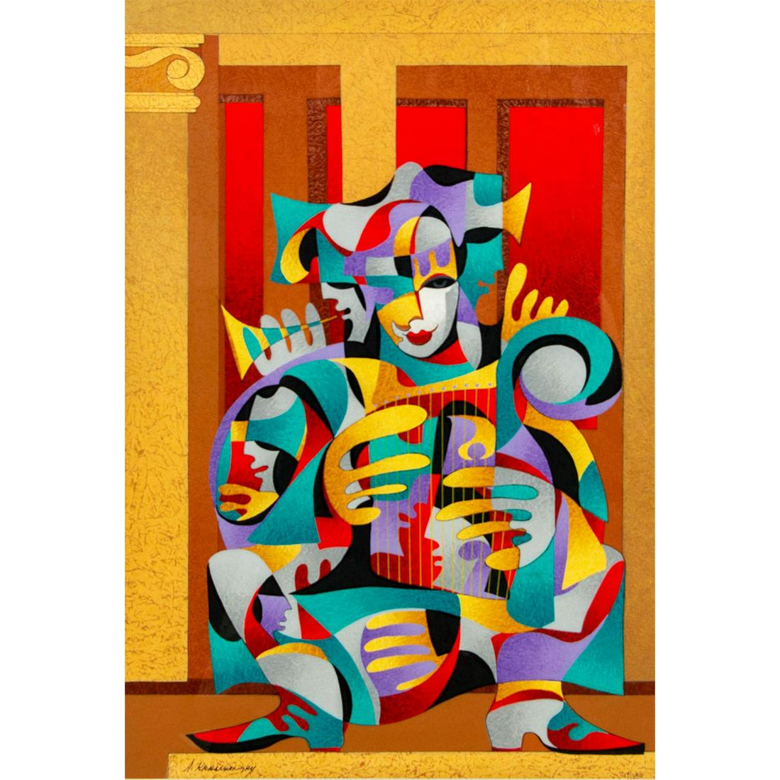 Anatole Krasnyansky (Ukrainian b. 1930) Signed Serigraph (1 of 8)