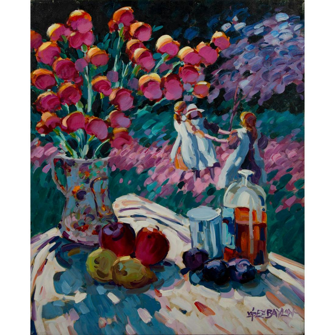 Lisandro Lopez Baylon (Argentinian b.1951) Oil on Canvas (1 of 6)