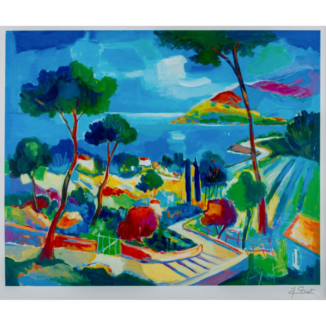 Jean-Claude Picot (French 1933) Seriolithograph (1 of 8)