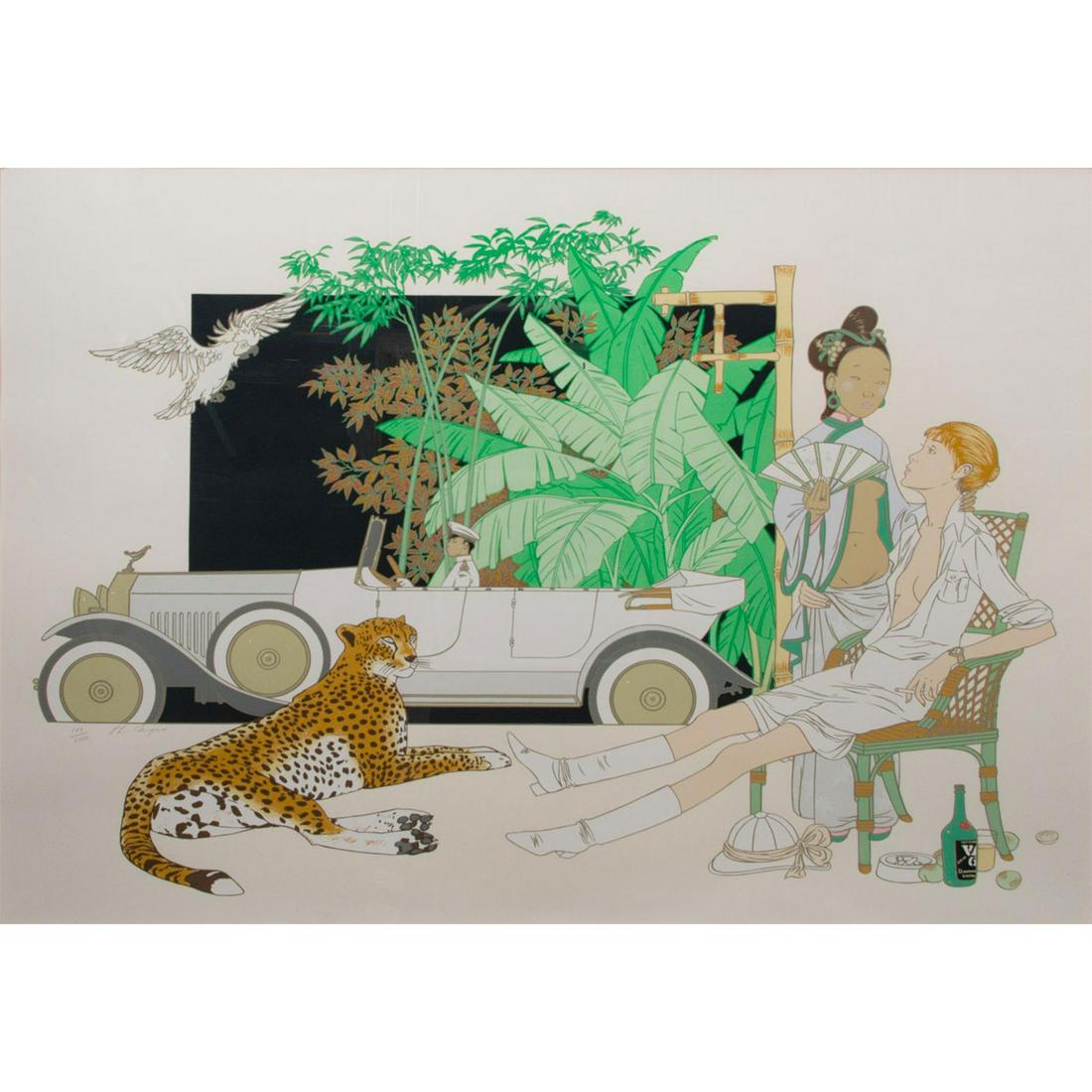 Philippe H. Noyer (French 1917-1985) Signed Lithograph (1 of 7)