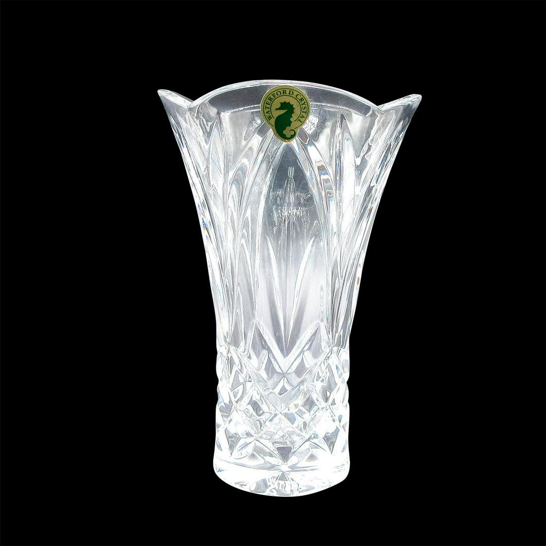 Waterford Crystal Clear Vase, Glenfall Pattern (1 of 6)