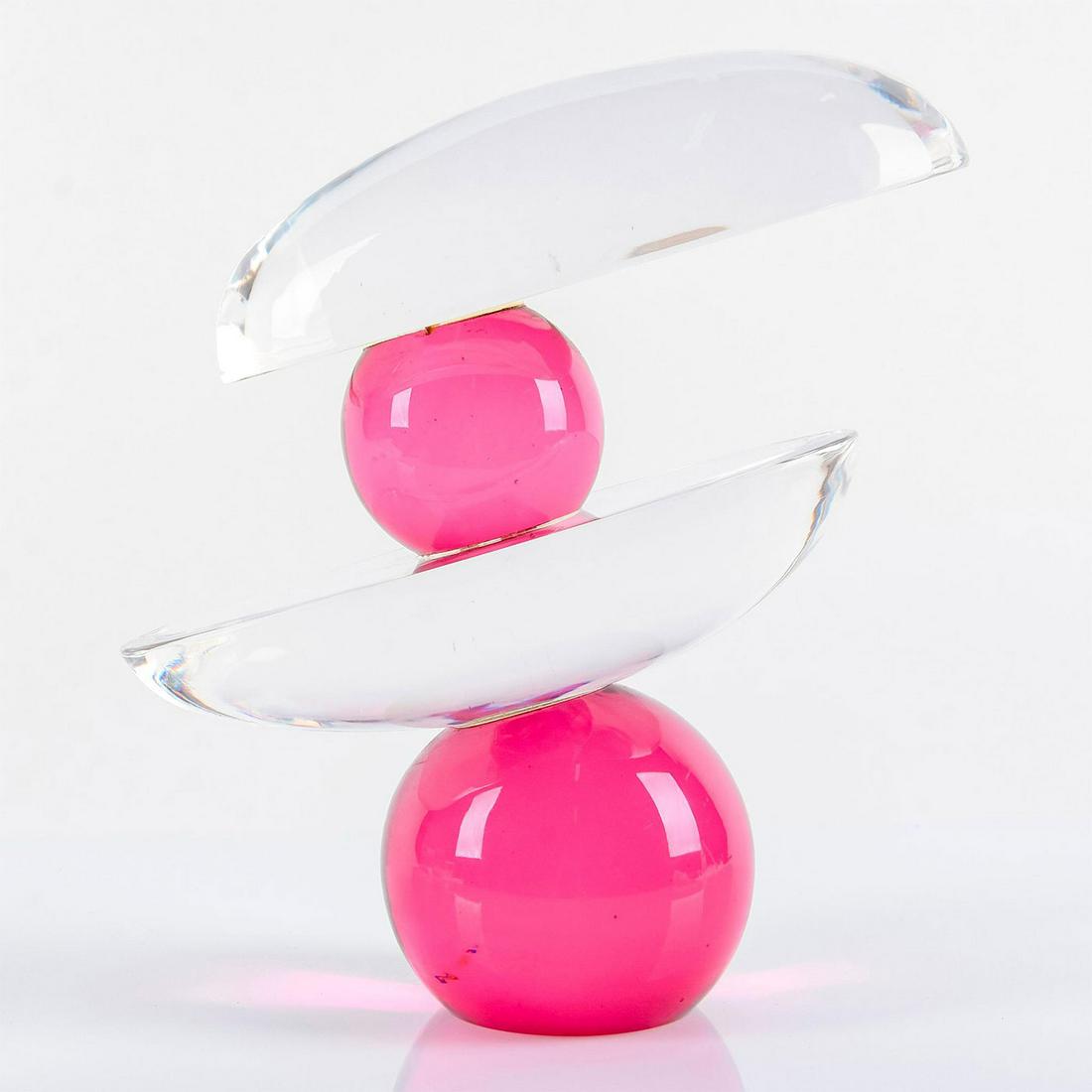 Italian Murano Glass Studio Sculpture, Elio Raffaeli Signed (1 of 5)