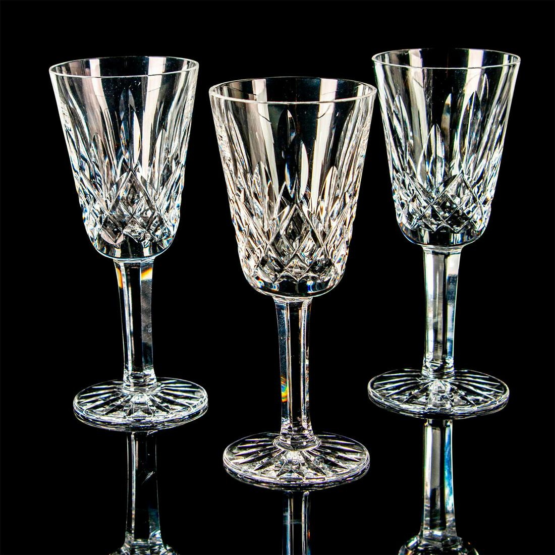 3pc Waterford Crystal Sherry Glasses, Lismore (1 of 3)