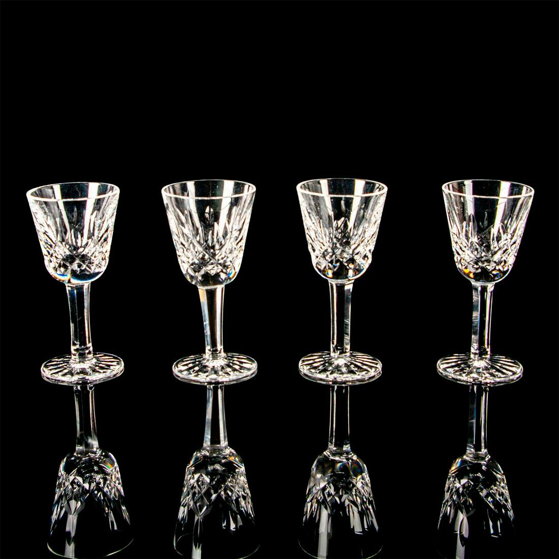 4pc Waterford Crystal Small Liqueur Cocktail, Lismore (1 of 3)