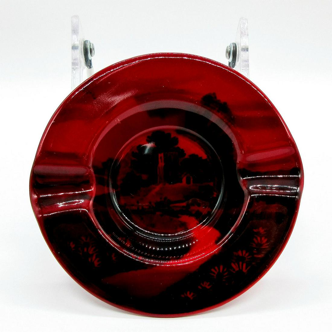 Royal Doulton Flambe Ashtray, Countryside (1 of 4)