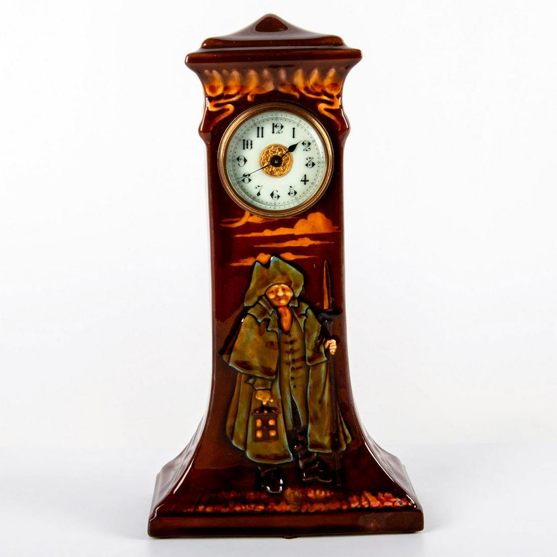 Royal Doulton Kingsware Case Clock, Night Watchman (1 of 6)