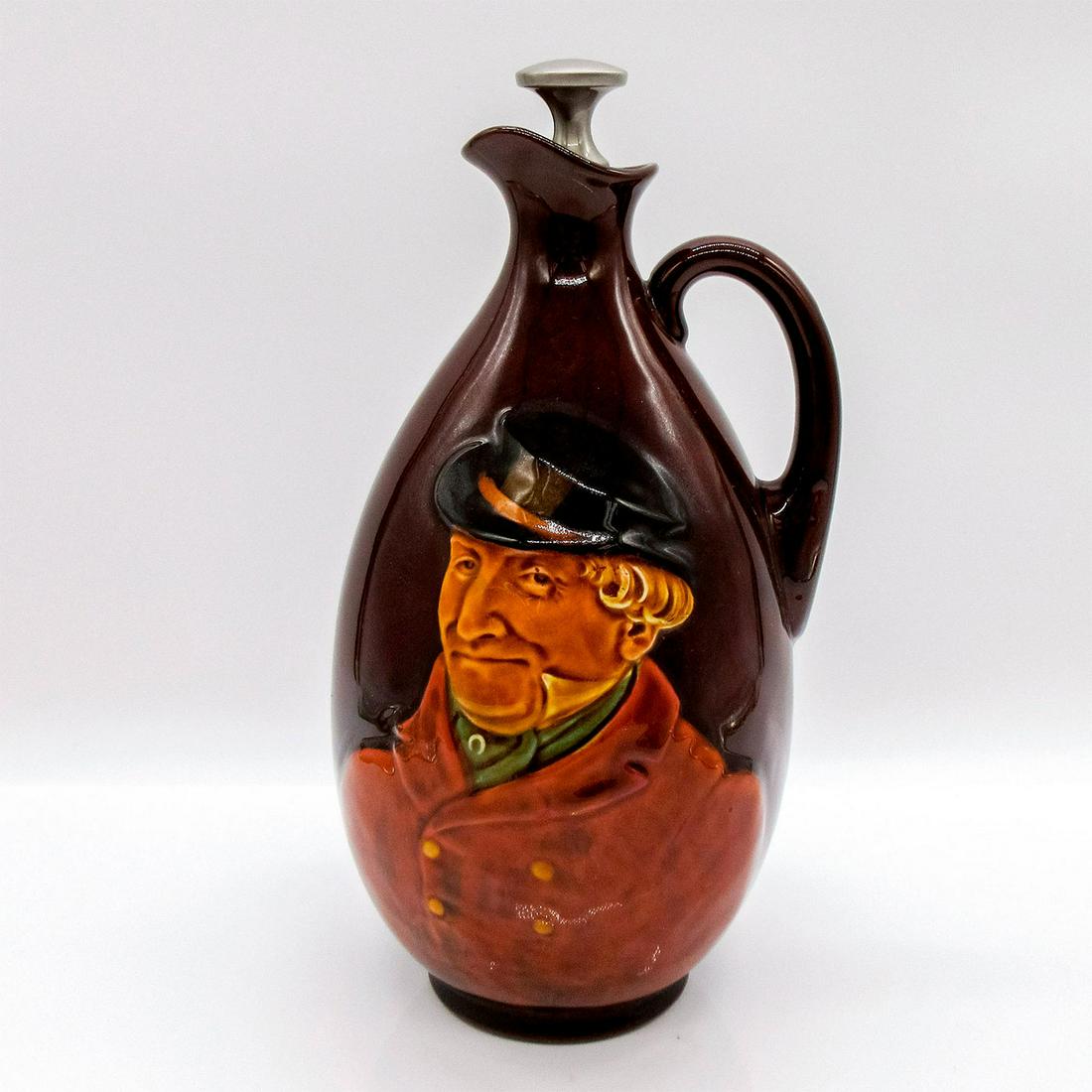 Royal Doulton Kingsware Dewar's Flask, Sporting Squire (1 of 5)
