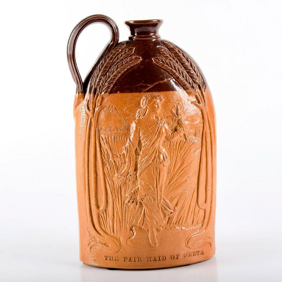 Large Royal Doulton Stoneware Flagon, Dewar's Fair Maid of Perth (1 of 4)