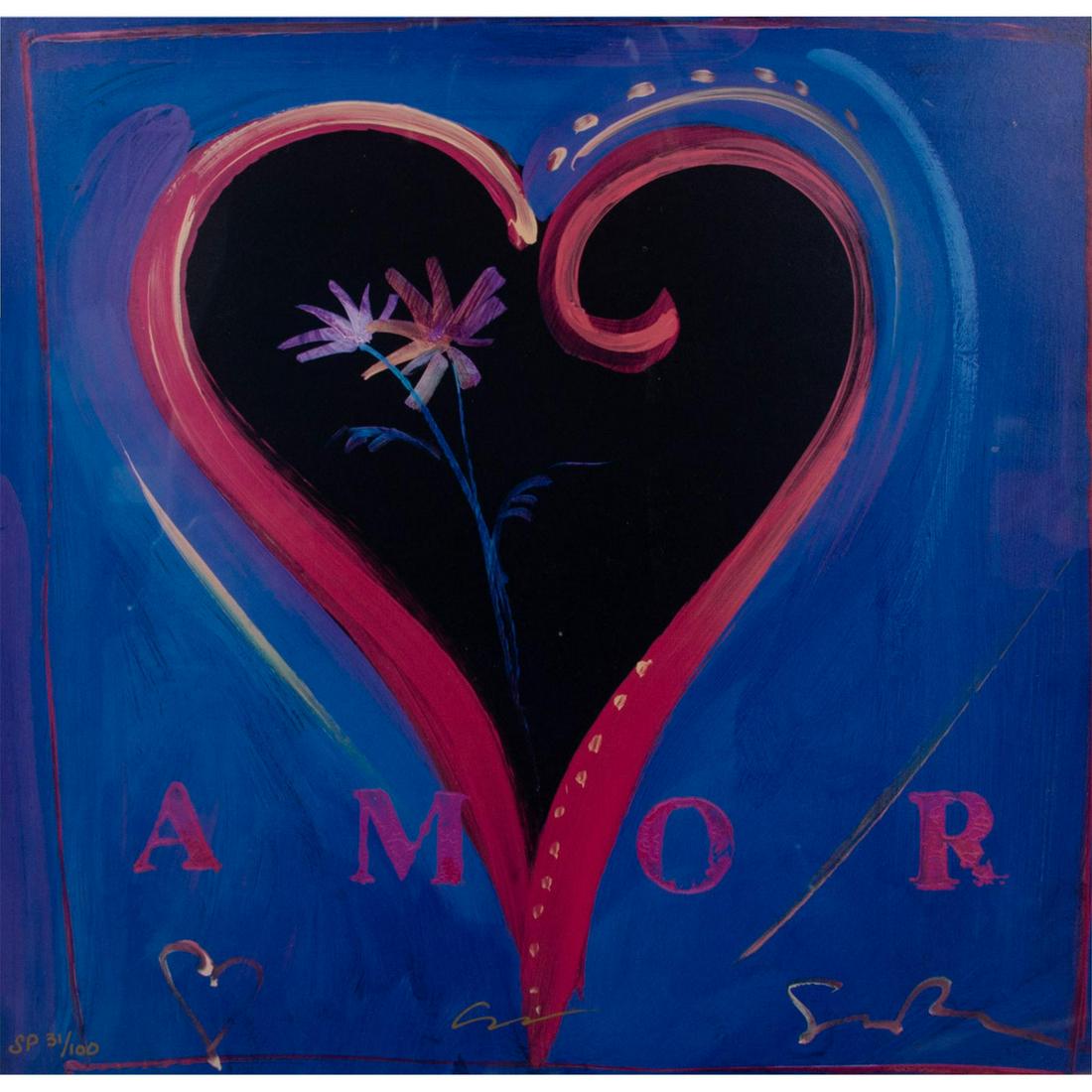 Simon Bull (British b. 1958) Signed Lithograph, Amor IV (1 of 8)
