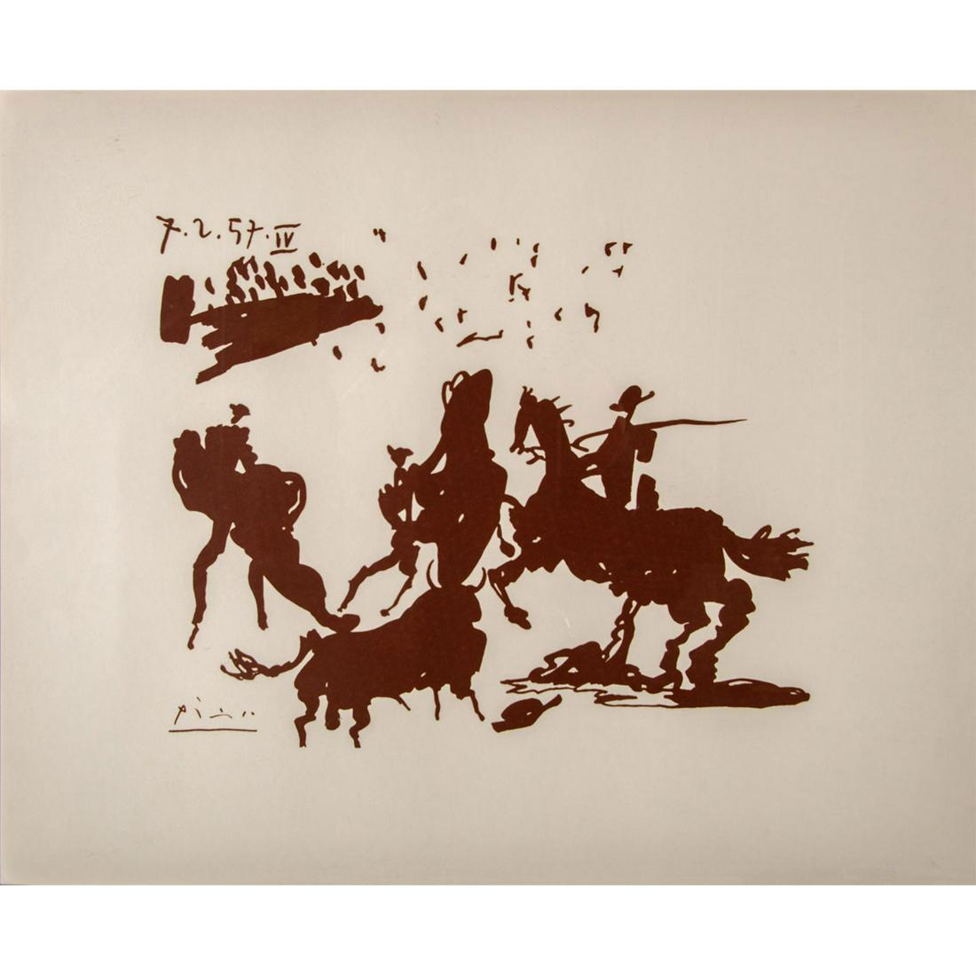 After Pablo Picasso (1881-1973) Fine Art Print, Bullfight (1 of 7)