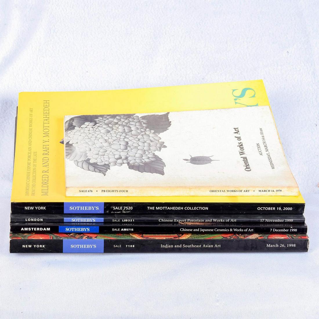 Group Of 5 Sotheby's Asian Antique Catalogs (1 of 3)