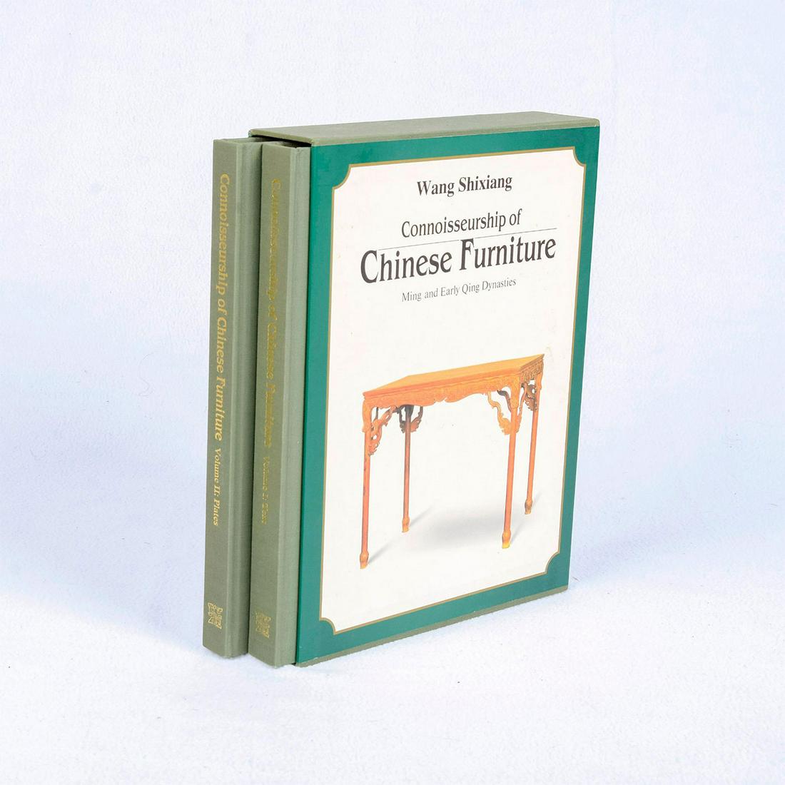 CONNOISSEURSHIP OF CHINESE FURNITURE 2 VOLS: Published by Art Media Res ltd, Chicago. Connoisseurship of Chinese furniture Ming and Early Qing dynasties. Written by Wang Shixiang. Hardcover. Condition is good. As is. Issued: 1990 Manufacturer: A