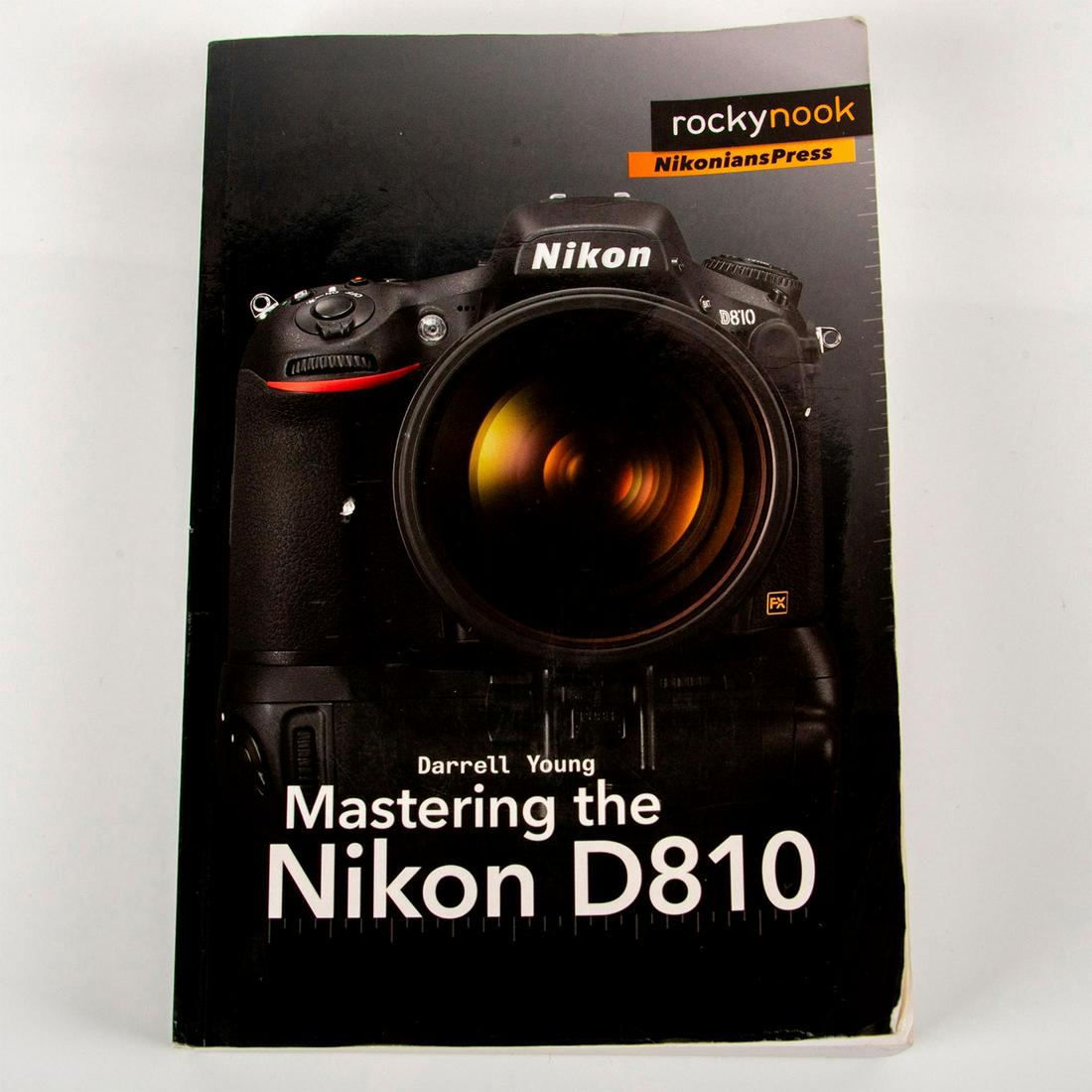 Rocky Nook Mastering the Nikon D810 Book: Soft cover book on how to use the Nikon D810 Camera 608 pages. Mastering the Nikon D810 by Darrell Young. Rocky Nook Inc. Editor (Rocky Nook) Jocelyn Howell, Editor (Nikonians) Tom Bone, ISBN: 978-1-9