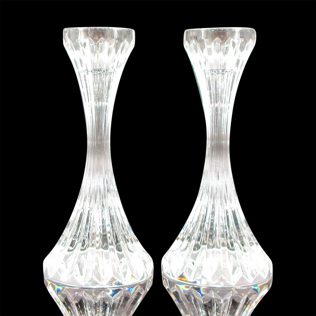 Pair Of Vintage Baccarat Crystal Candlesticks (1 of 3)