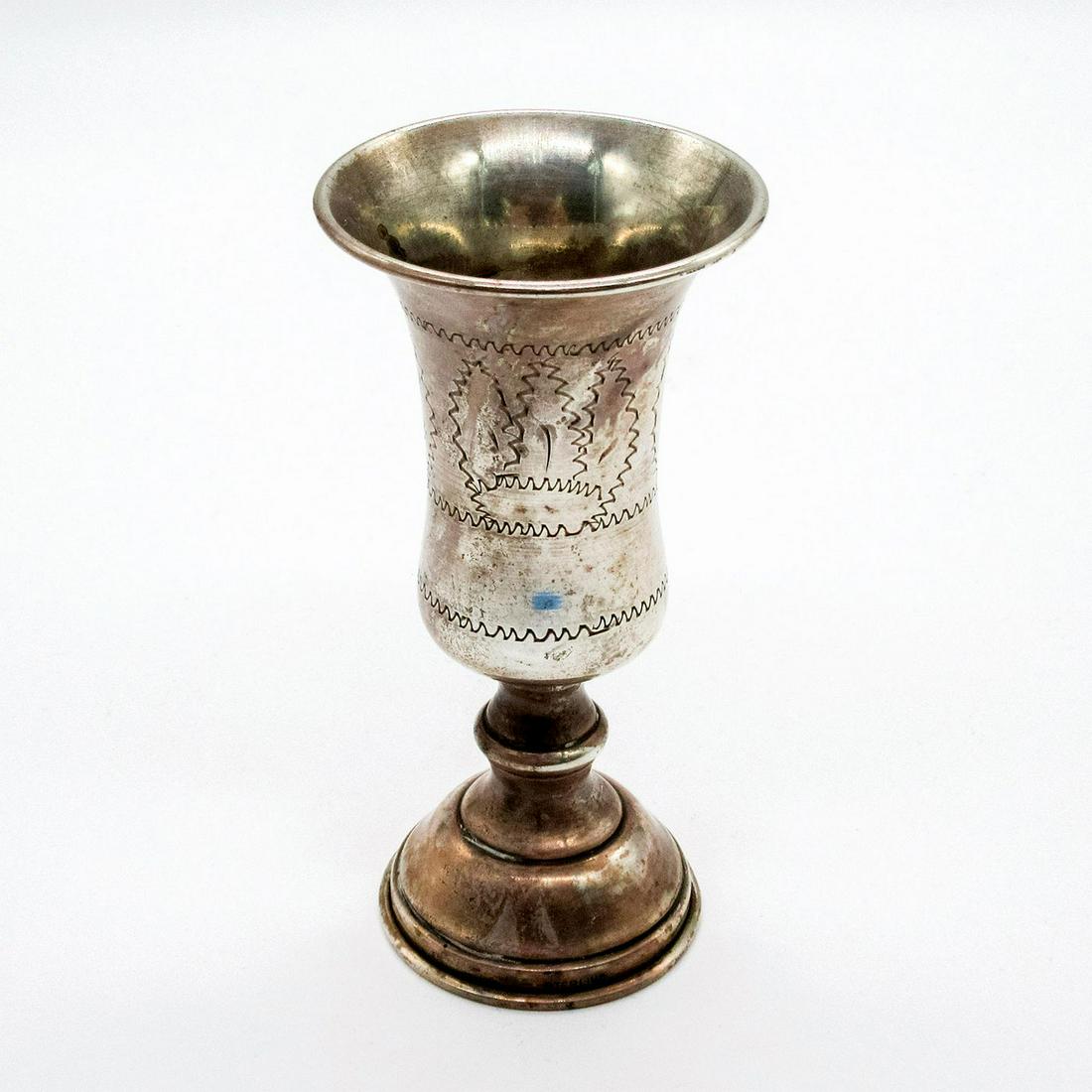 Unmarked Small Sterling Silver Chalice (1 of 5)
