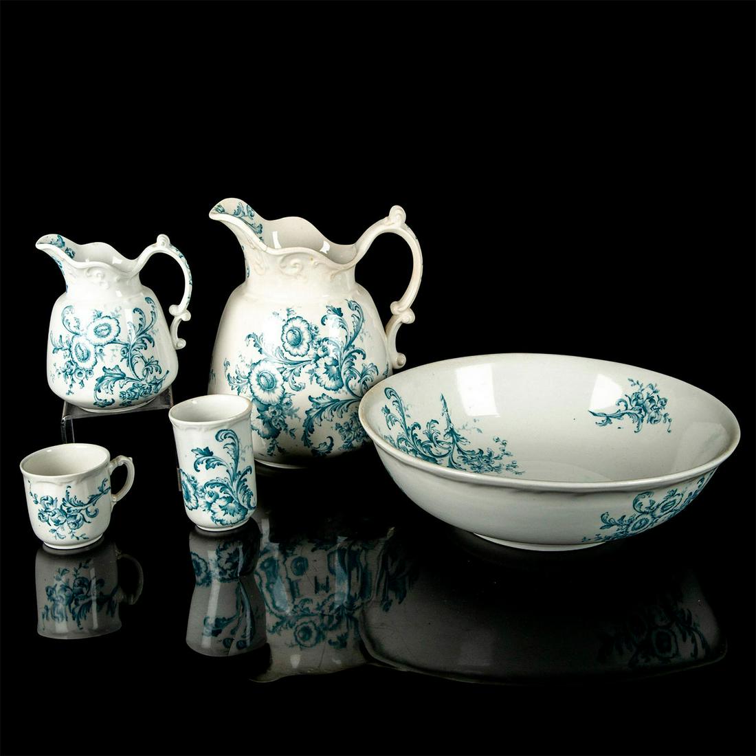 5pc Maddocks Lamberton Ceramic Pottery Bedroom Set (1 of 11)