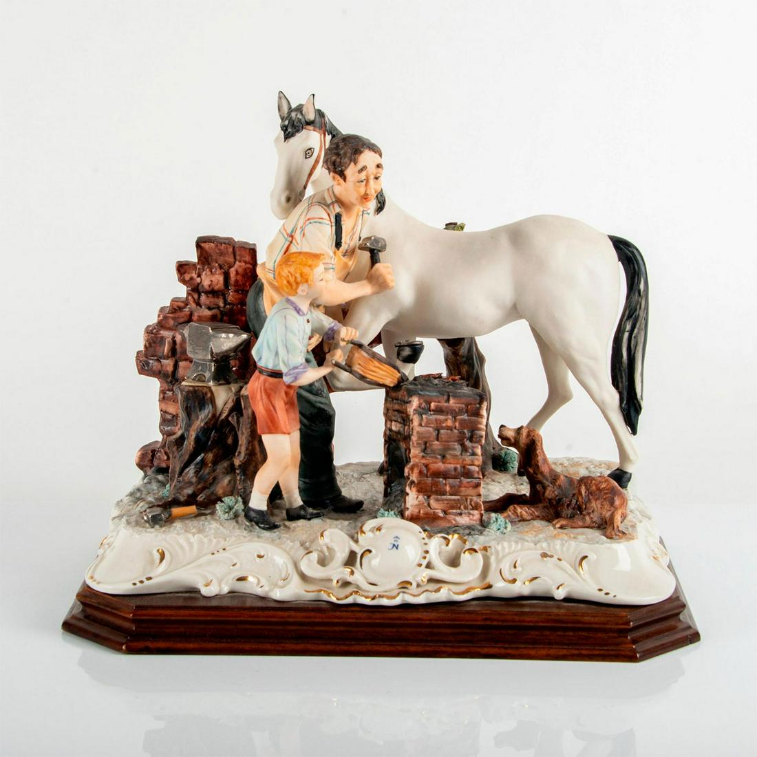 Blacksmith Farrier - Capodimonte Figurine (1 of 7)