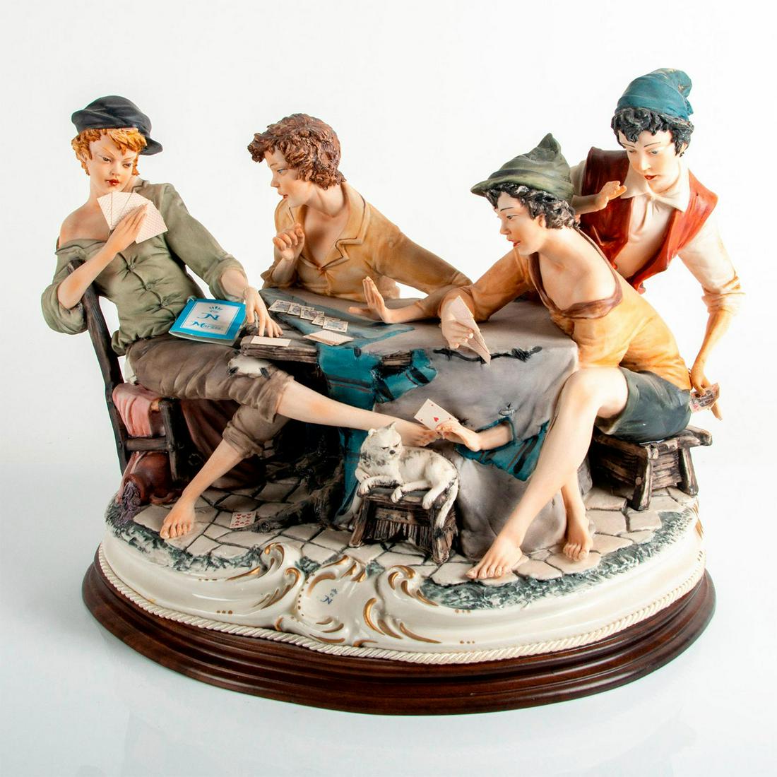 Game of Poker - Capodimonte Figurine (1 of 7)