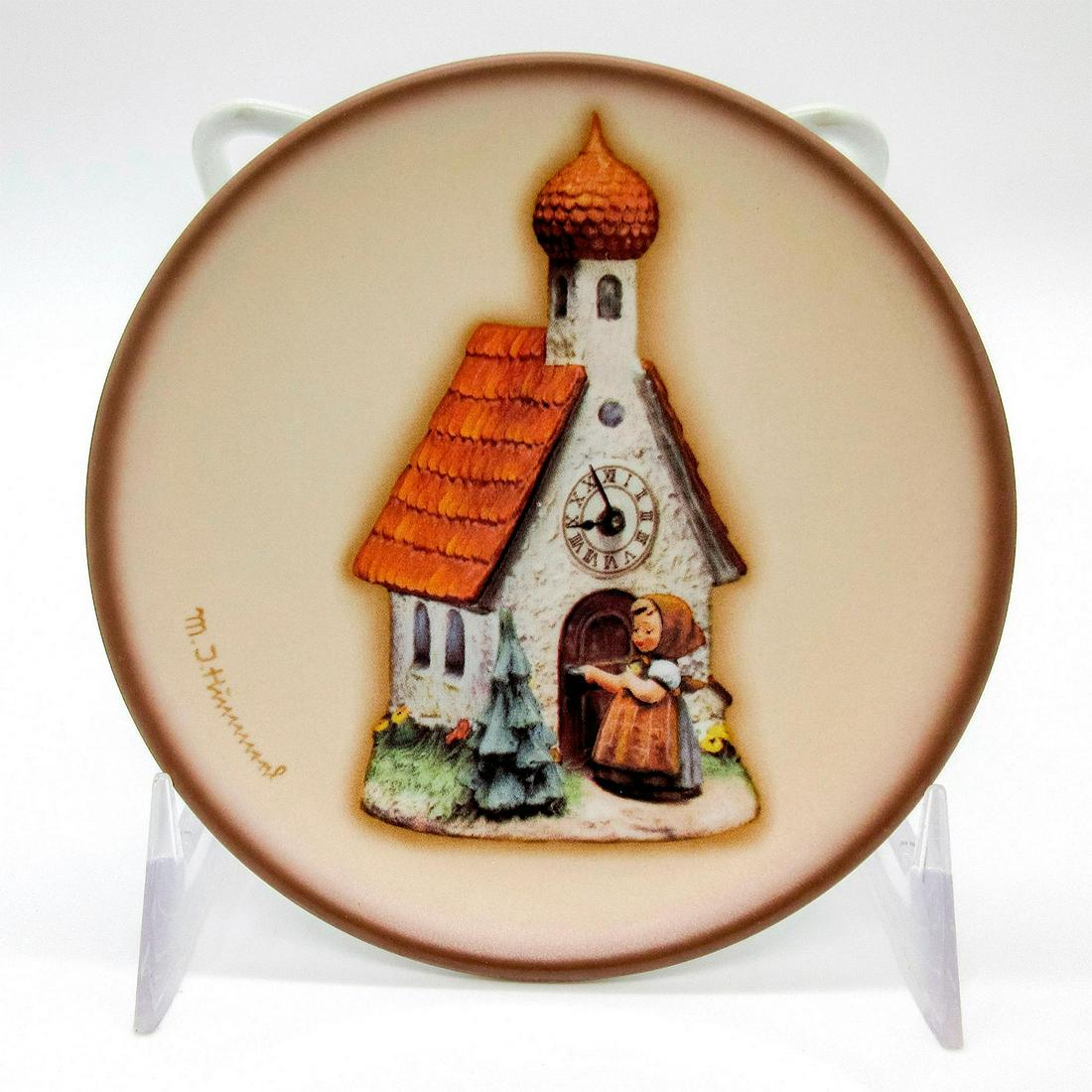 Goebel Mini Plate, Chapel Time #1401 (1 of 4)