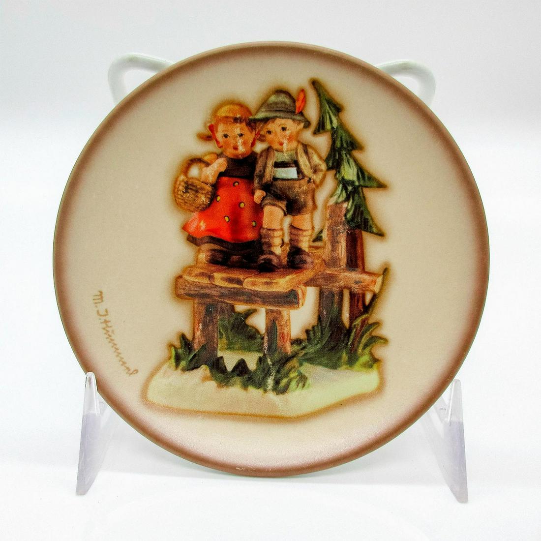 Goebel Mini Plate, On Our Way 892 (1 of 3)