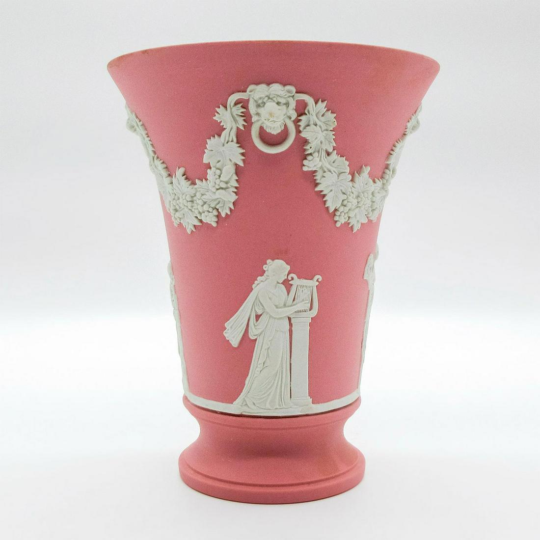 Wedgwood Pink Jasperware, Vase (1 of 5)
